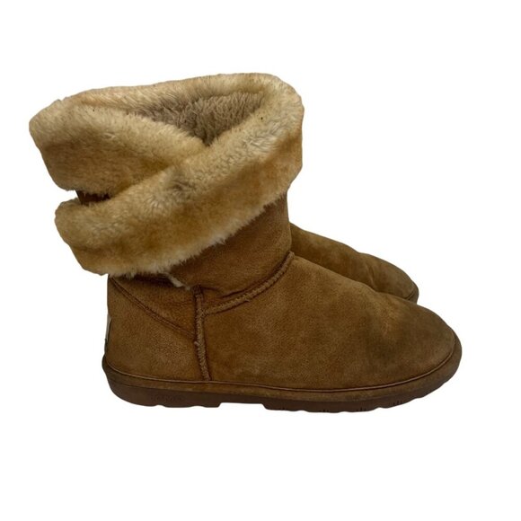 Lamo Australia Chestnut Shearling Sheepskin Winter‎ Boots Size 11 - Picture 4 of 9